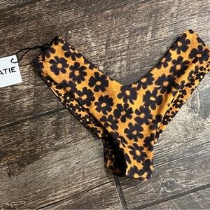 Skatie Floral Bikini Bottom! NWT!